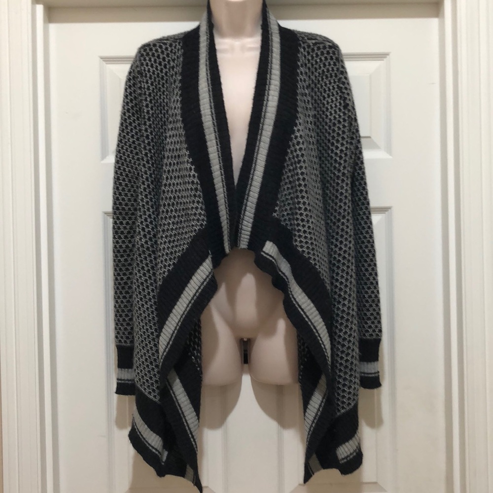 EUC Design History Open Cardigan Size M